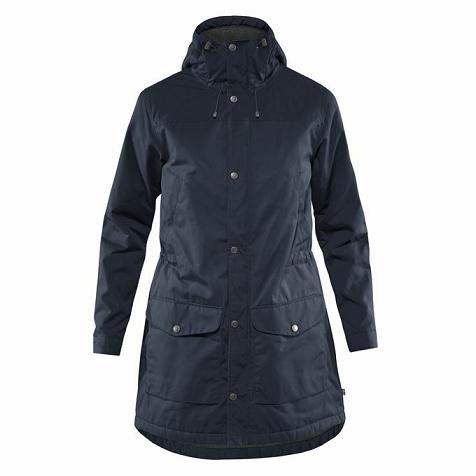 Fjällräven Women Greenland Parka Navy PH278004 Philippines